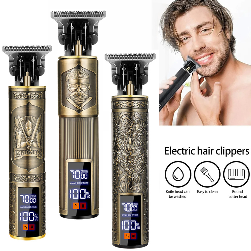 Men'S Grooming Room - Pemangkas Rambut T9 Tanpa Kabel untuk