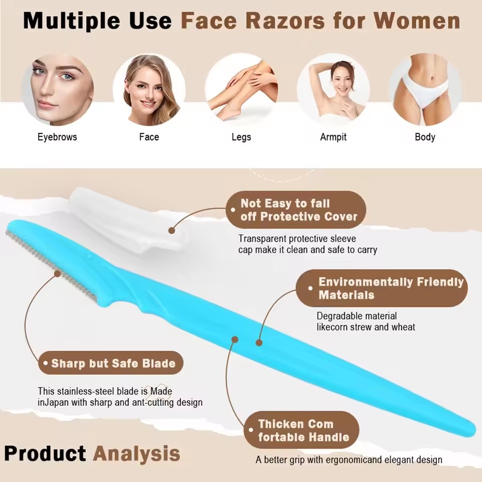 5/10/30/40pcsbrow Razor dan Pi - Men'S Grooming Room ulasan dan harga
