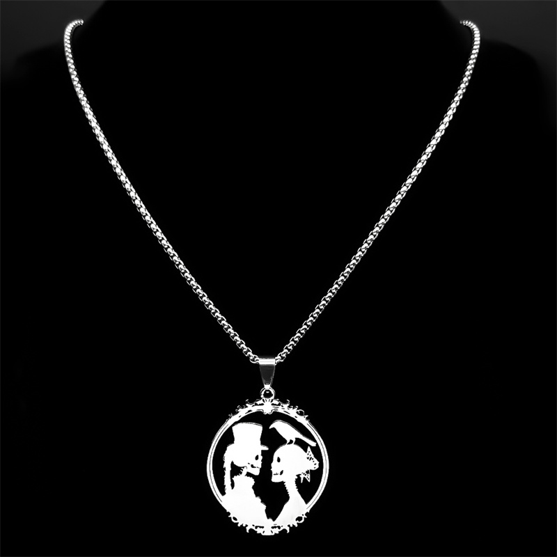 Kalung liontin gagak tengkorak - Men'S Grooming Boxes ulasan dan harga