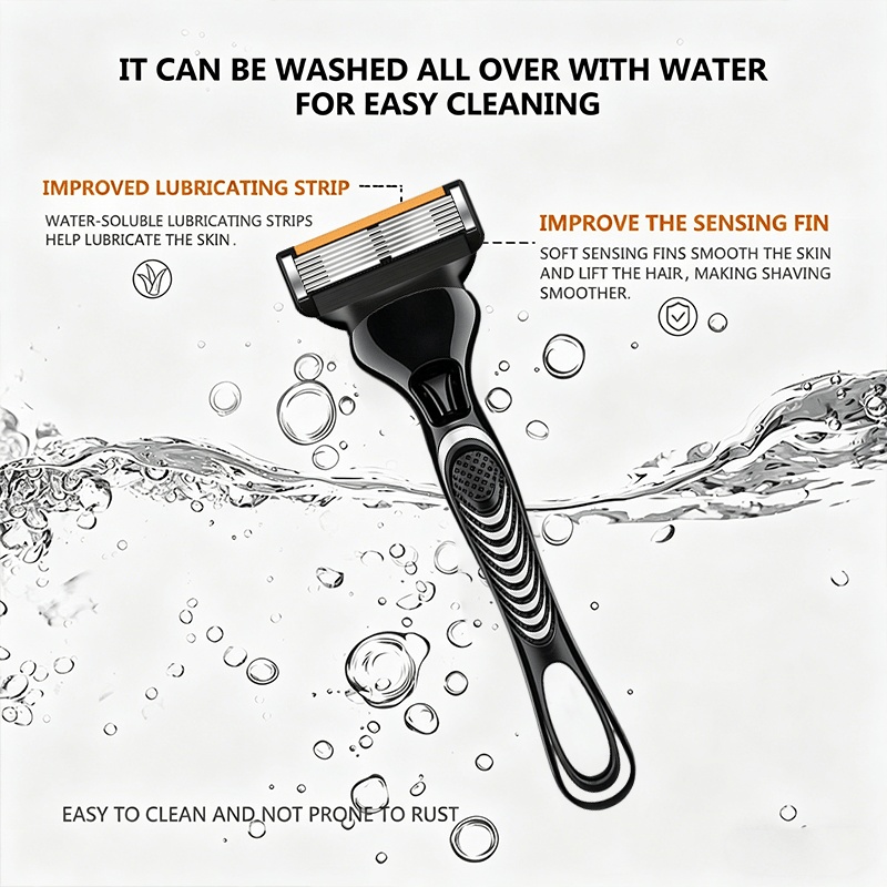 Pisau Cukur Manual 5 Lapis unt - Men'S Grooming Blade ulasan dan harga