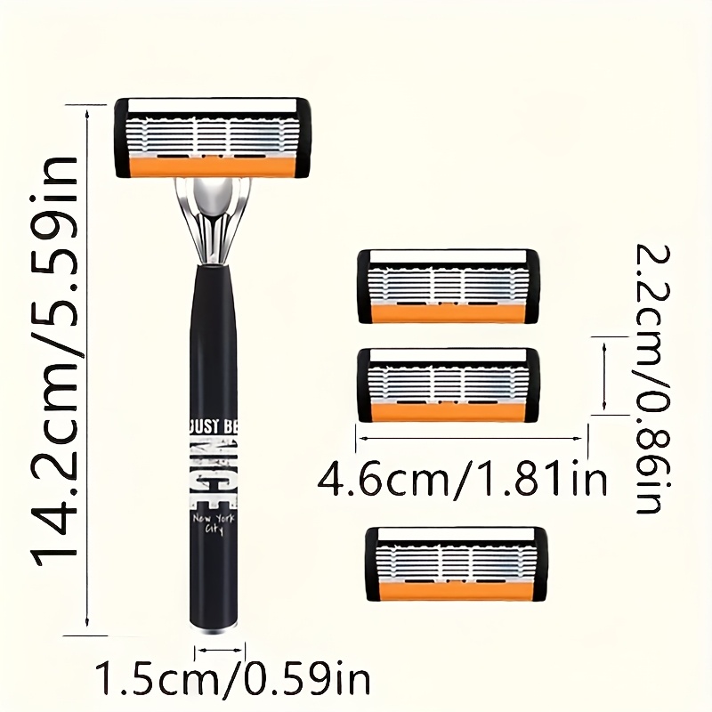 Pisau Cukur Pria Baja Tahan Ka - Men'S Grooming Blade ulasan dan harga