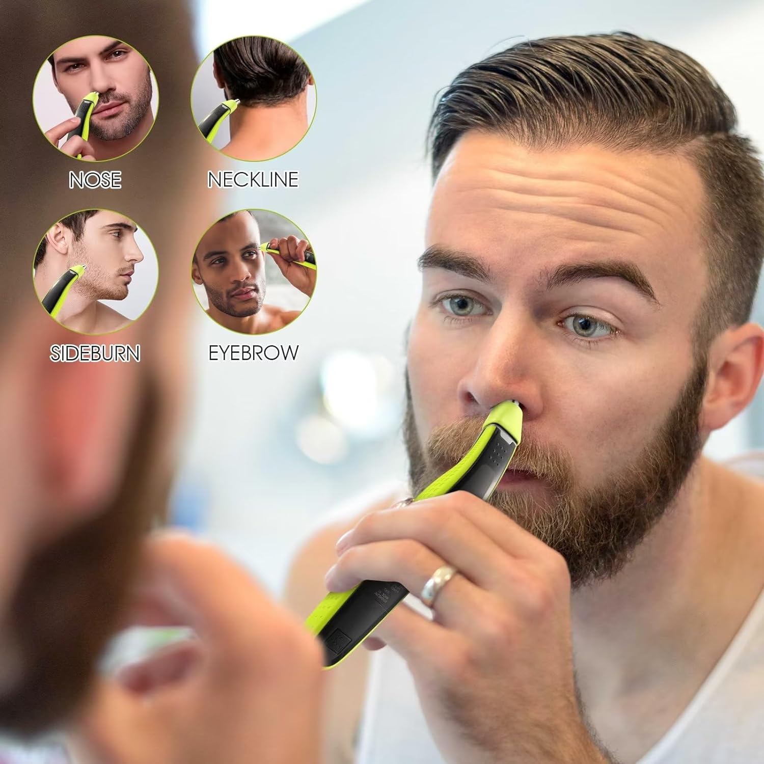 YUKU pencukur elektrik hibrida - Men'S Grooming Room ulasan dan harga